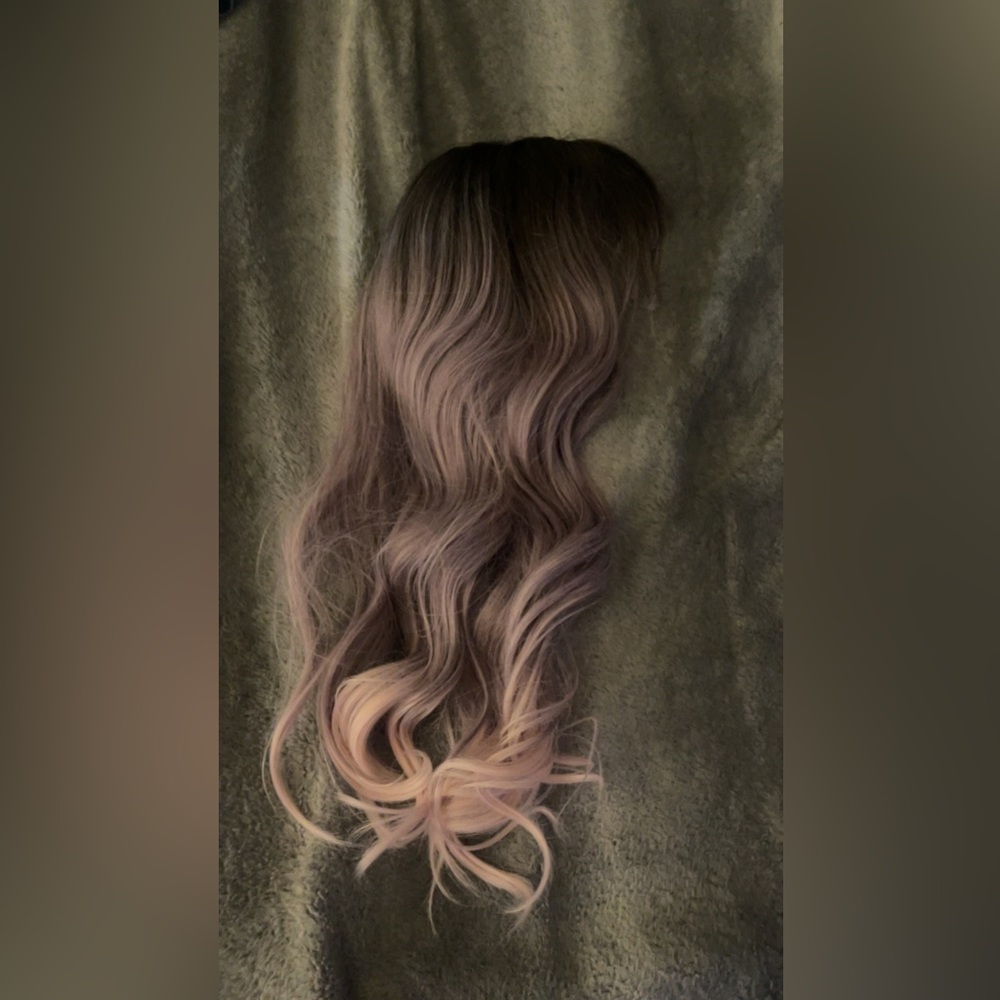 Purple ombré wig